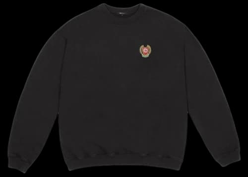 Yeezy Season 5 Crest Crewneck Ink