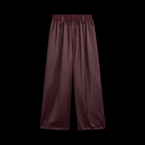 Yohji Yamamoto Pour Homme x Adidas Satin Gradient 3-Stripes Track Pants 'Red'
