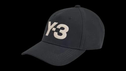 Y-3 Logo Cap Black/White