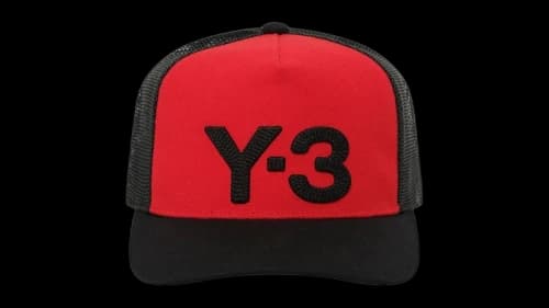 Y-3 Trucker Cap Scarlet/Black
