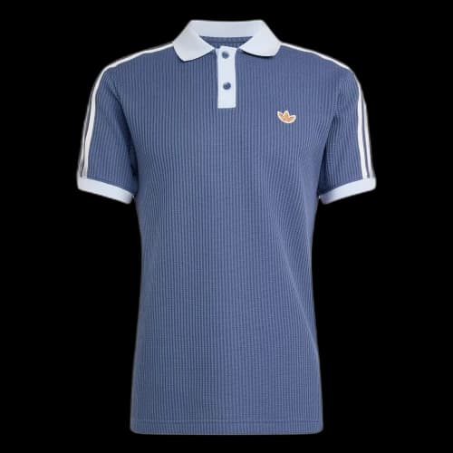 Adidas Originals WAFFLE KNIT Polo Shirt Men's