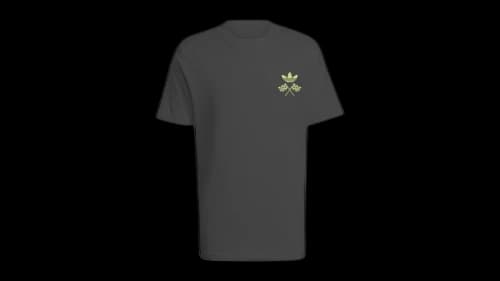 adidas Adi Racing Car Graphic T-Shirt Grey Six