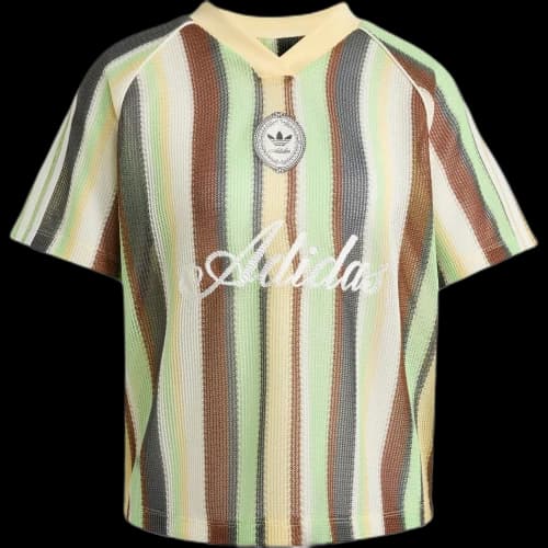 adidas Summer Glow Knitted Oversized Jersey Asia Sizing 'Easy Yellow' (Women's)