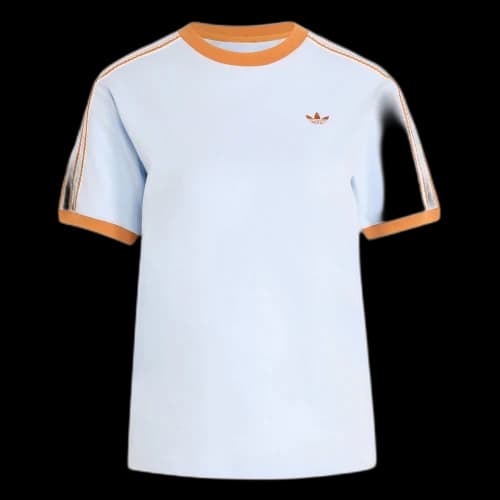adidas Summer Glow Advanced Three Stripes Tee Asia Sizing 'Crystal Sky' (Women's)