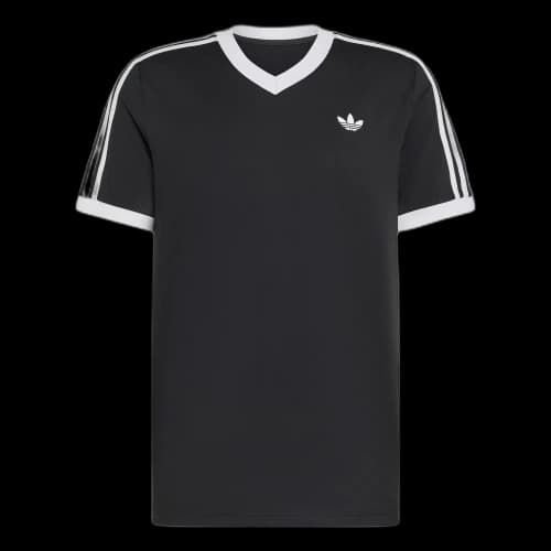 Adidas Originals Sport Performance Tennis Tops Men's Black V Neck Moderate