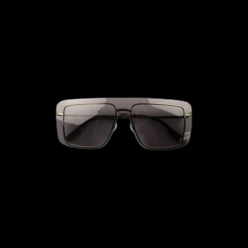 Kenzo Paris Wire Mask Rectangular Sunglasses 'Black'