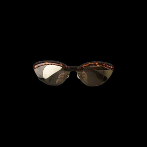 Kenzo Cat Eye Reflective Sunglasses 'Black'