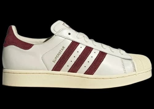 adidas Superstar II Off White Rust Red
