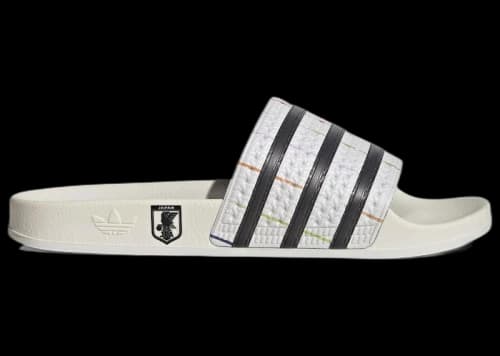 adidas Trefoil Slide Japan FA Off White Black
