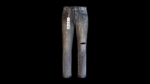 LLC Skinny Boot Painters Vintage Jeans Black