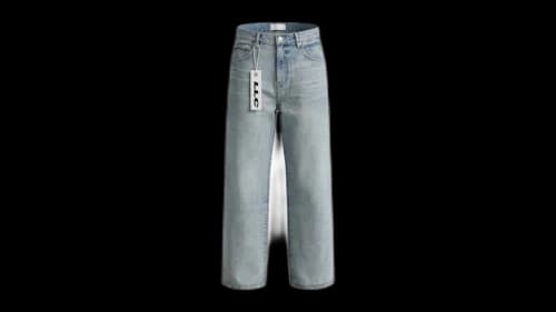 LLC Loose Straight Vintage Dirty Jeans Indigo