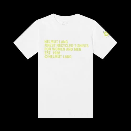 Helmut Lang Recycled Logo T-Shirt 'Chalk White'