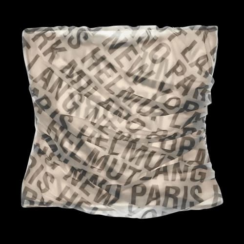 Helmut Lang Twist Tube Top 'Winter White'