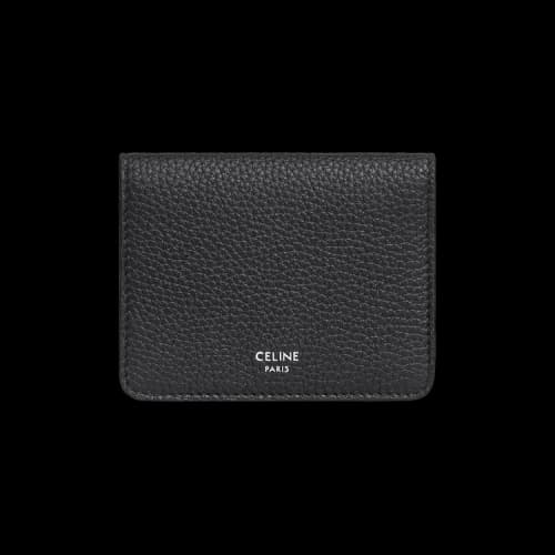 CELINE Bi Fold Card Holder 'Black'