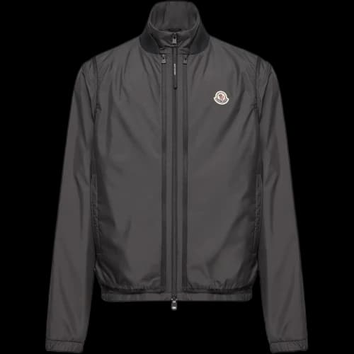 Moncler Badge Detail Hemmoor Jacket Black