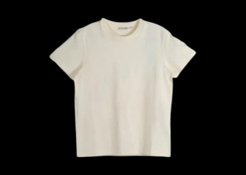 Moncler Puro Cotton Shorts Silk White