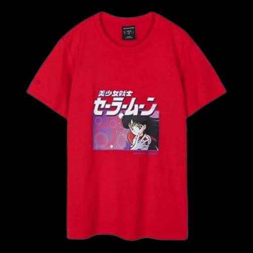 Skechers SS20 Sailor Moon Crossover Short Sleeve Red