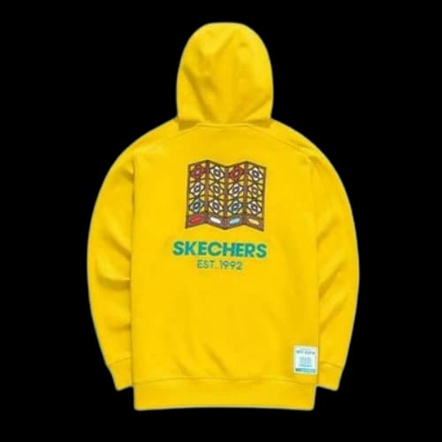 Skechers Graphic Hoodies 'Yellow White Blue'