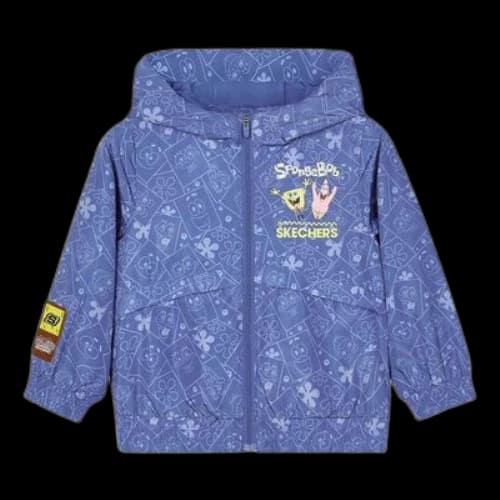 Skechers x SpongeBob SquarePants Full Printed Jacket 'Purple'