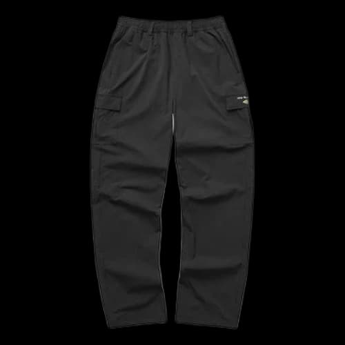 Skechers Elastic High-Waist Letter Printed Sports Pants 'Black Olive Green' (Women's)