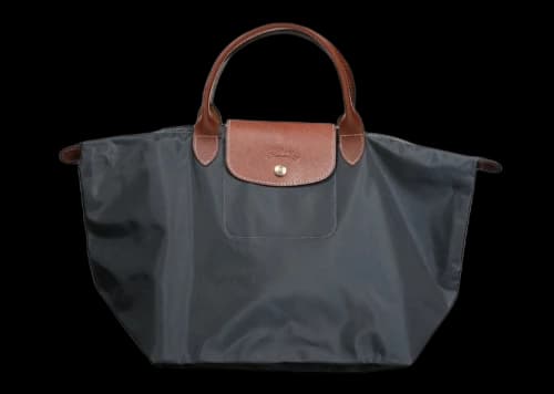 Longchamp Le Pliage Shopper Gray