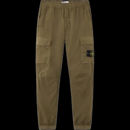 Stone Island cargo pocket elasticated trousers