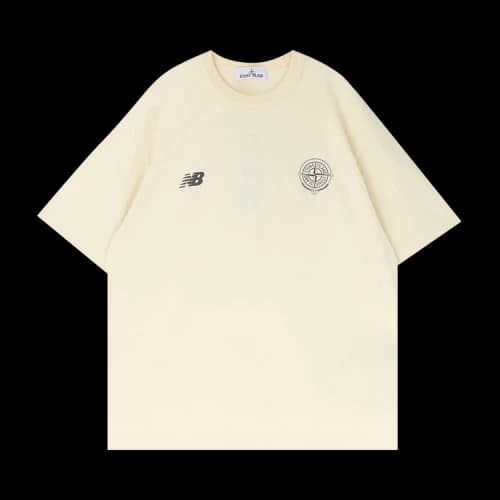Stone Island x New Balance Short-Sleeve T-Shirt 'Ivory'