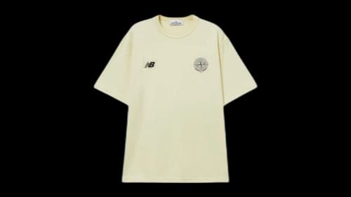 Stone Island x New Balance T-shirt Ivory