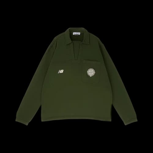 Stone Island x New Balance Long-Sleeve Polo 'Juniper'