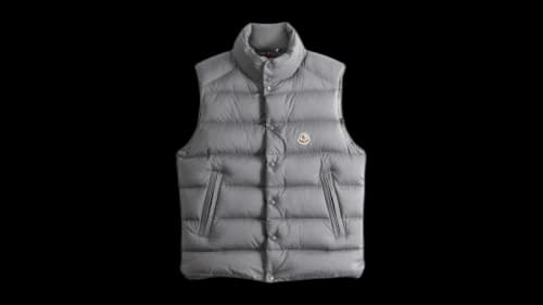 Moncler Tibb Vest Pewter