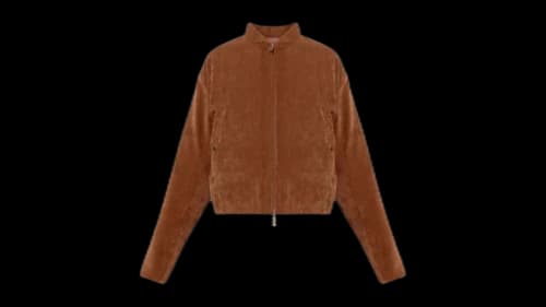 Moncler Women's Blageon Bomber Jacket Brown