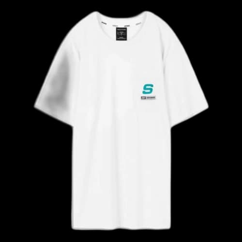 Skechers Graphic Tee 'White Blue Red'