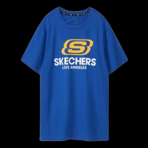 Skechers Short Sleeve Blue