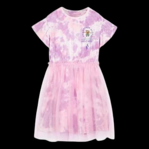 (GS) Skechers x SpongeBob SquarePants Color Printed Dress 'Purple'