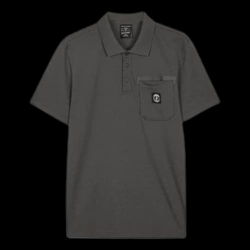 Skechers Graphic Polo Shirt 'Grey White'