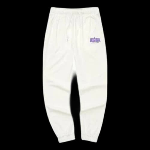Skechers x SpongeBob SquarePants Logo Printed Casual Pant 'White Black' (Women's)