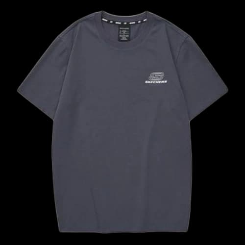 Skechers Logo Printed Tee 'Teal White'