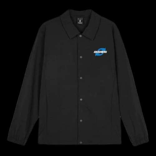 Skechers Casual Letter Printed Jacket 'Black'