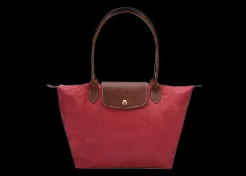 Longchamp Le Pliage Tote Red
