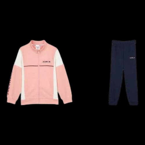 (GS) Skechers SKX Sport Set 'Pink White Black'
