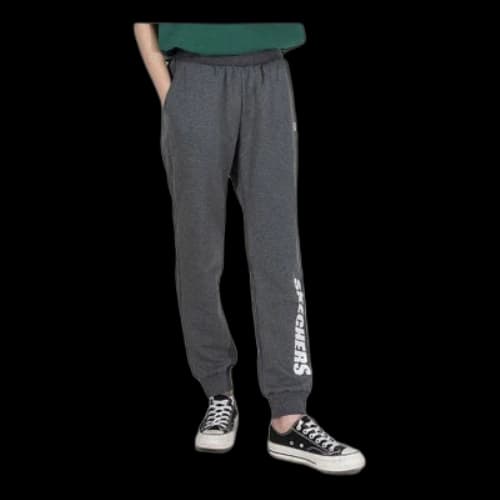 Skechers Sport Woven Pants 'Grey White' (Women's)