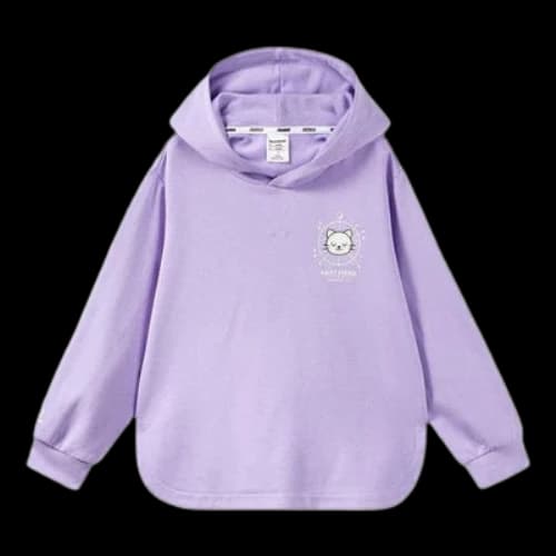 (GS) Skechers Graphic Hoodie 'Purple'