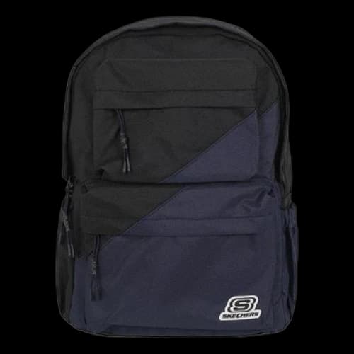Skechers Logo Backpack 'Black Blue'