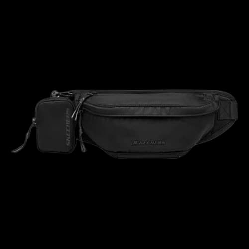 Skechers Wear-resistant Waist Bag 'Black'