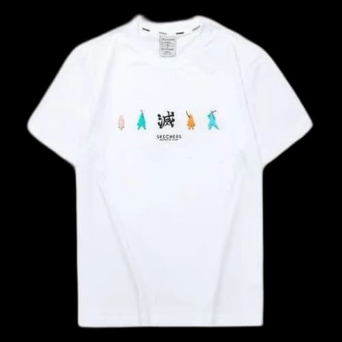 Skechers x Kimetsu No Yaiba Tee 'White'