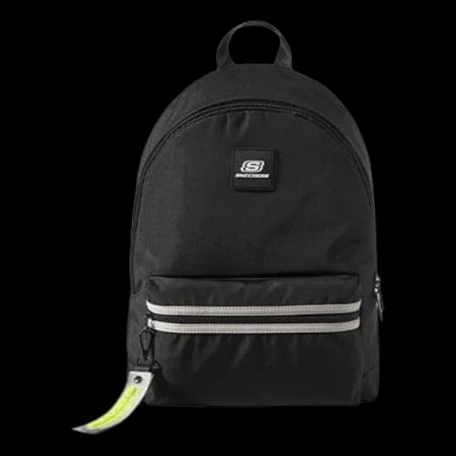 Skechers Colorful Casual Series Simple Backpack 'Black White'