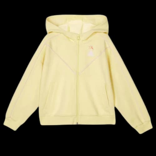 (GS) Skechers Casual Series Graphic Knitted Jacket 'Yellow'