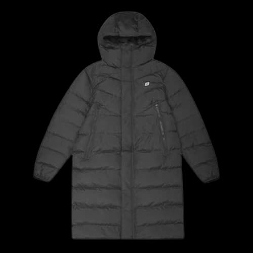 Skechers Medium-Length Woven Down Jacket 'Black'