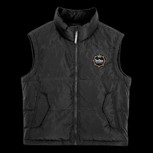 Skechers Graphic Vest 'Black Yellow Blue' (Women's)
