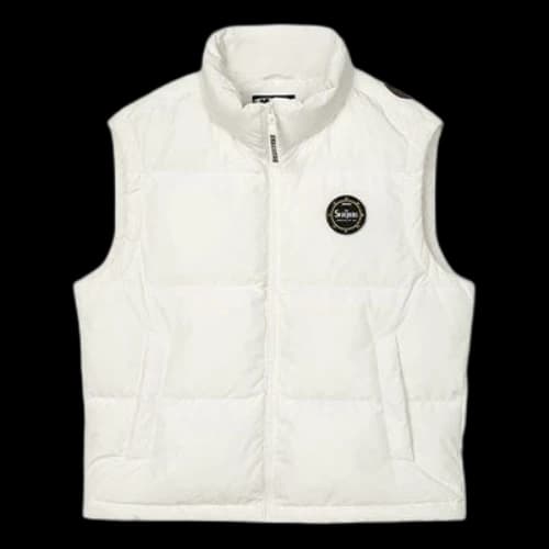 Skechers Graphic Vest 'White Black Yellow Blue' (Women's)